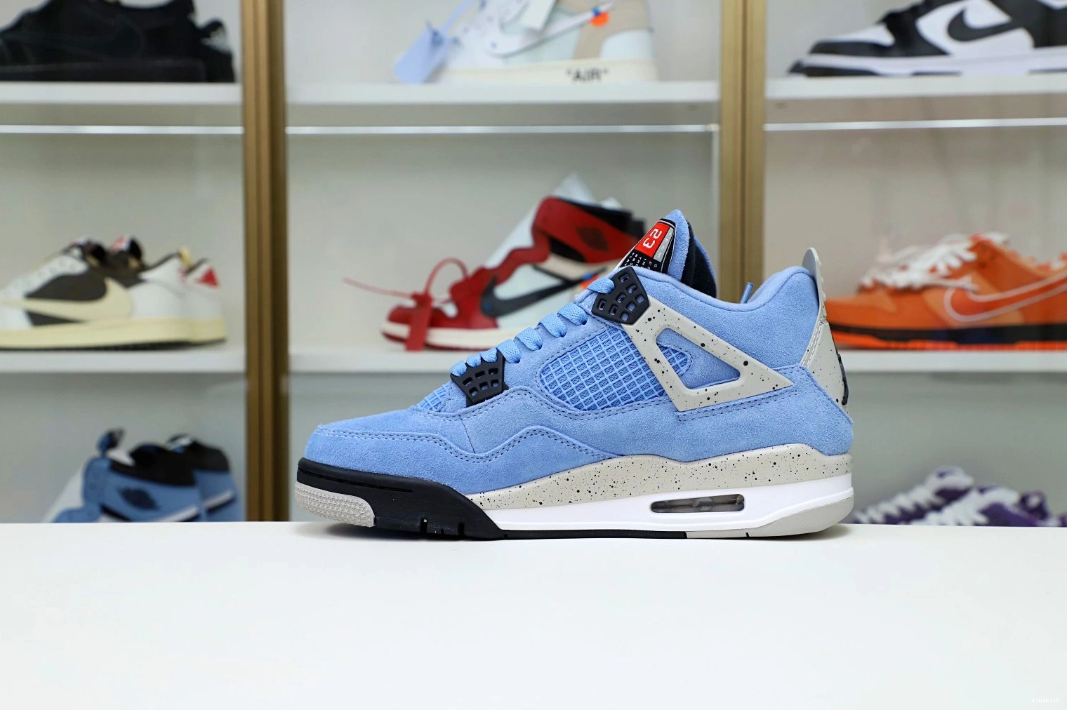 JORDAN 4 AIR BLUE UNIVERSITY 0812
